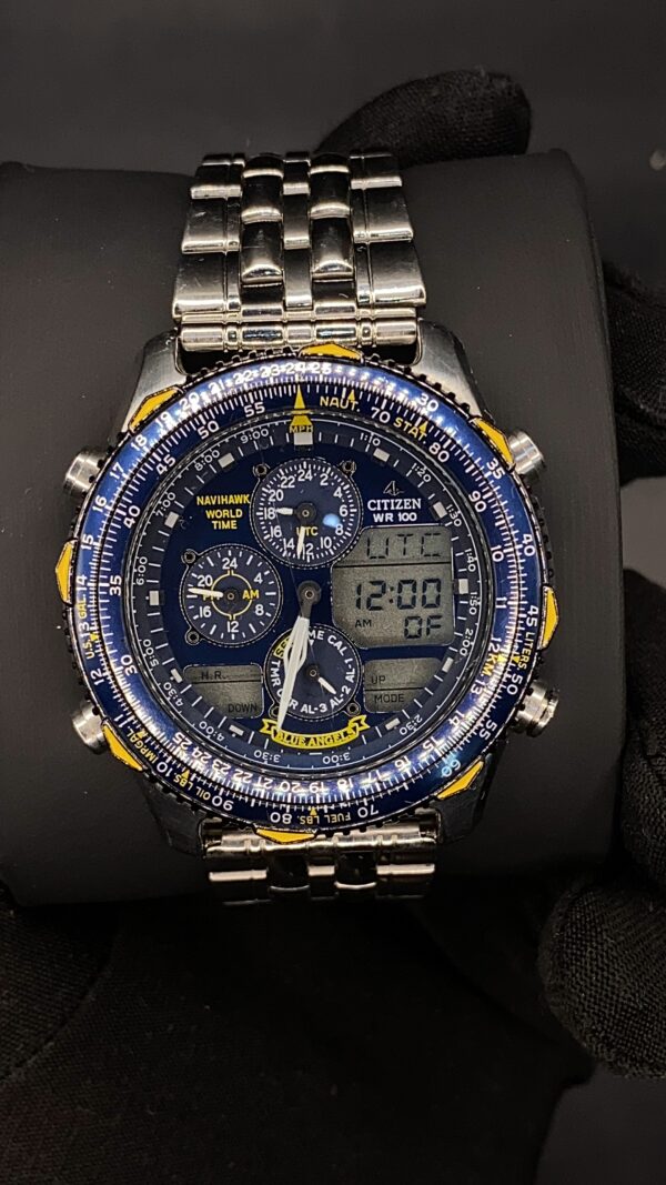 Citizen navihawk world time